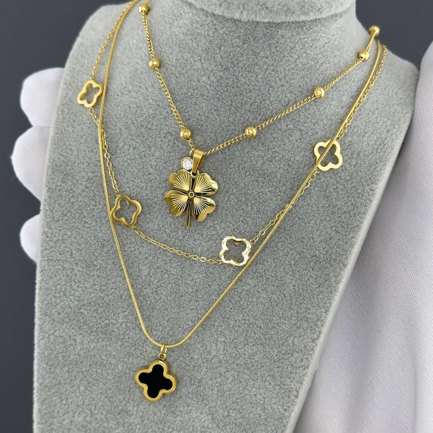 18K gold plated Stainless steel necklace