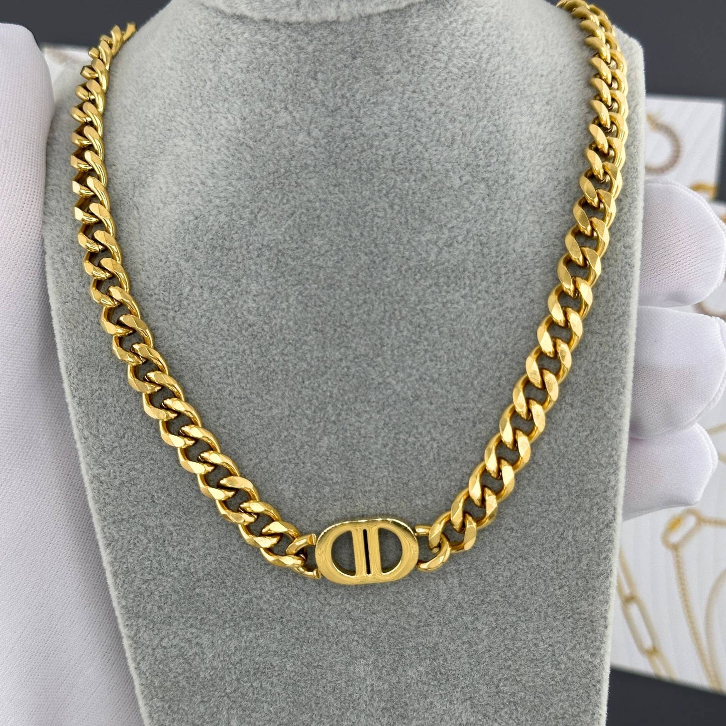 18K gold plated Stainless steel necklace