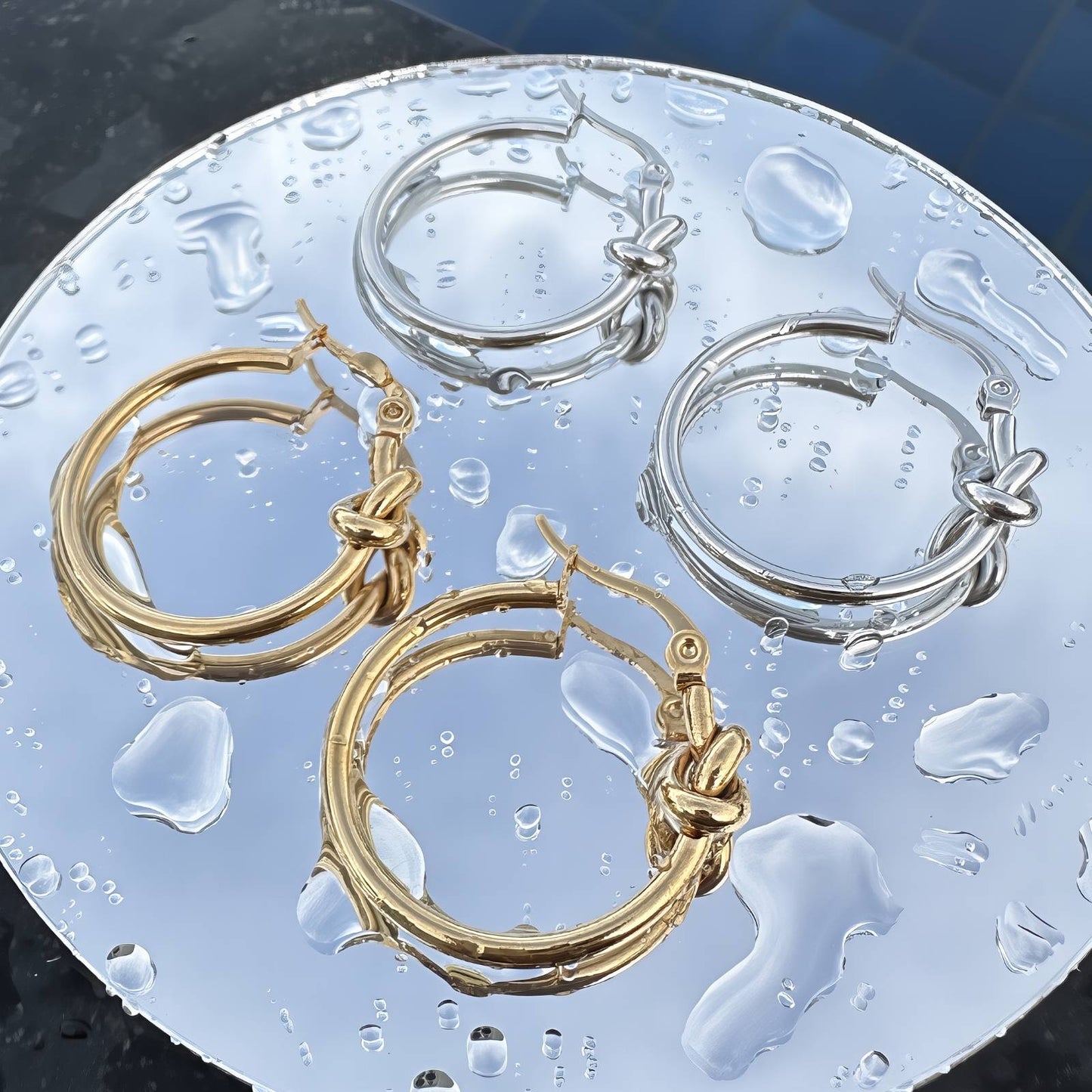 Stainless steel earrings