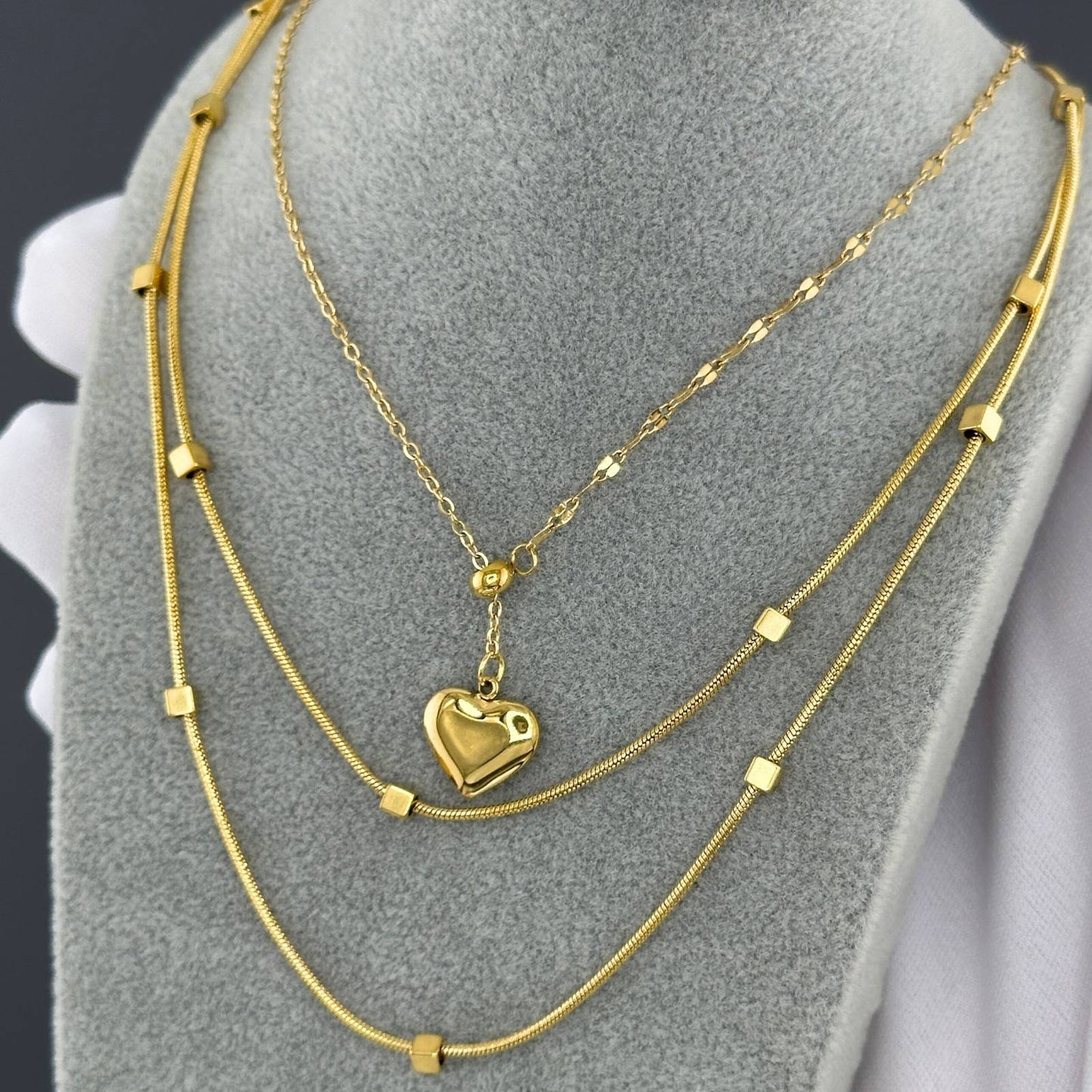 18K gold plated Stainless steel necklace