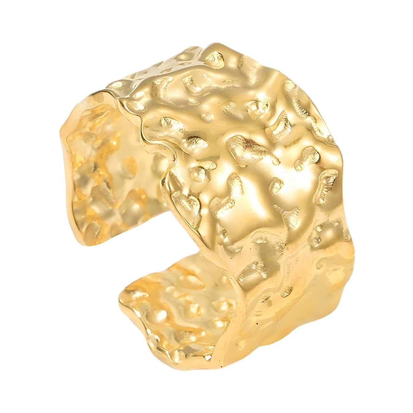 18K gold plated Stainless steel finger ring