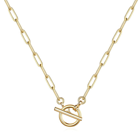 18K gold plated Stainless steel necklace