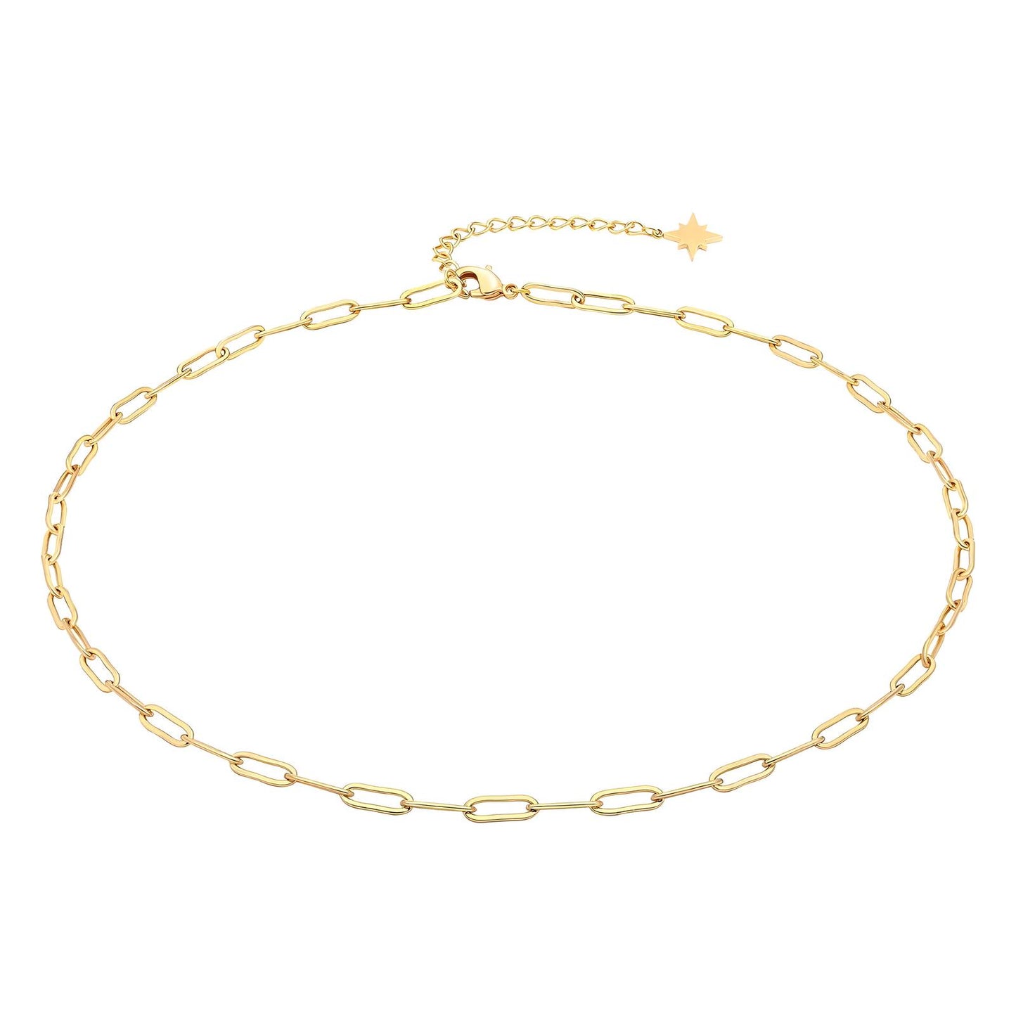 18K gold plated Stainless steel necklace