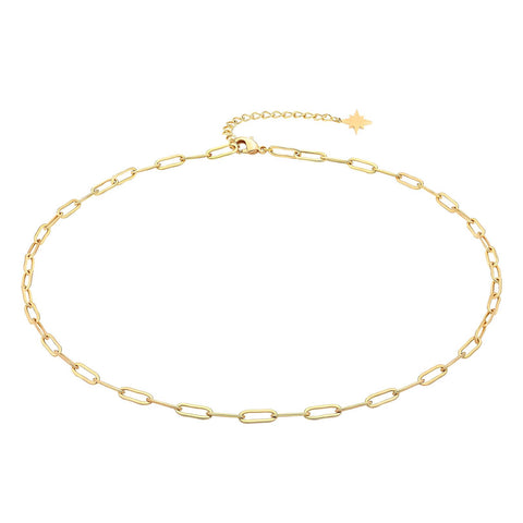 18K gold plated Stainless steel necklace