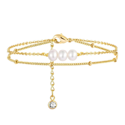 18K gold plated Stainless steel bracelet