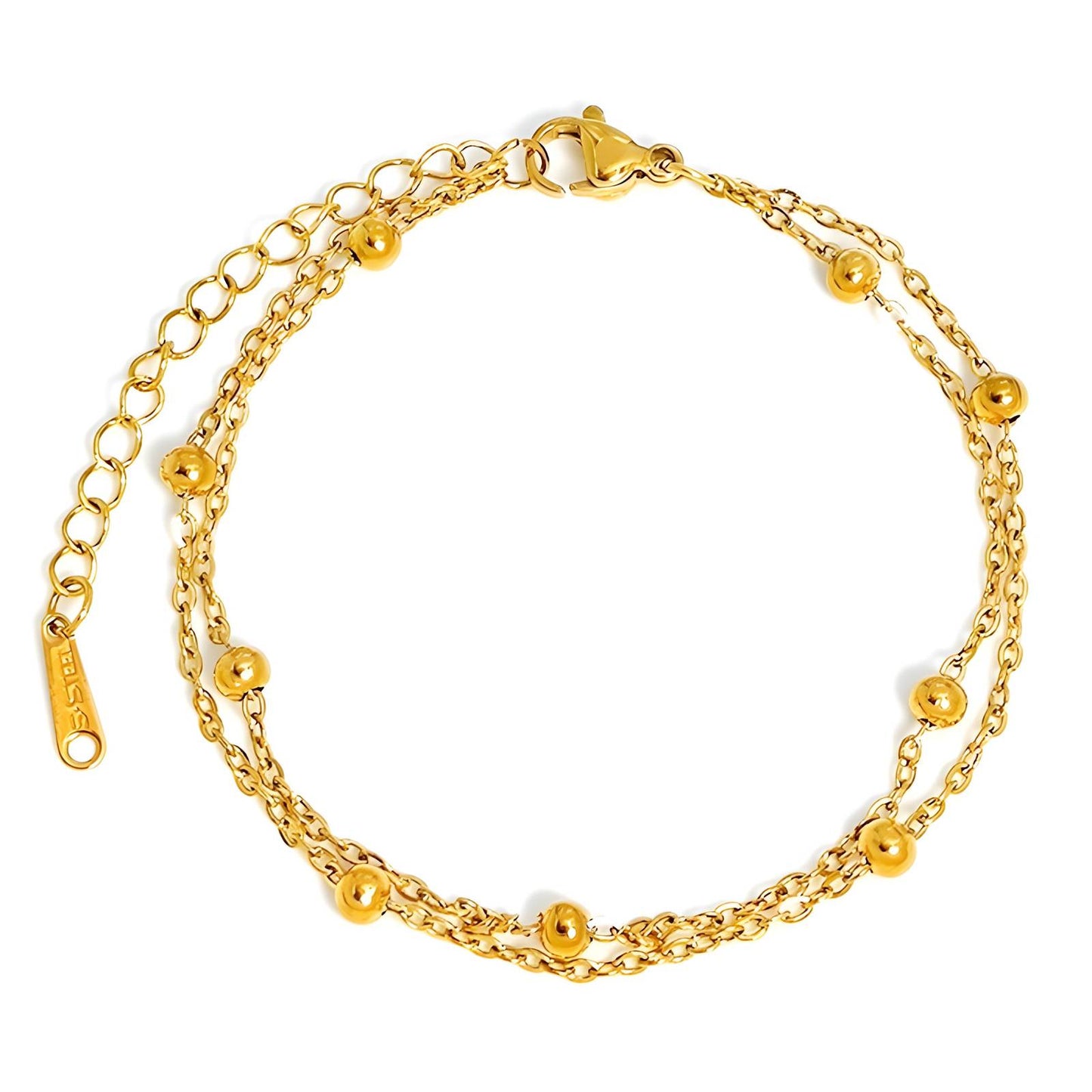18K gold plated Stainless steel bracelet