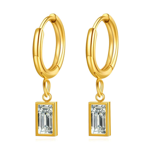 18K gold plated Stainless steel earrings