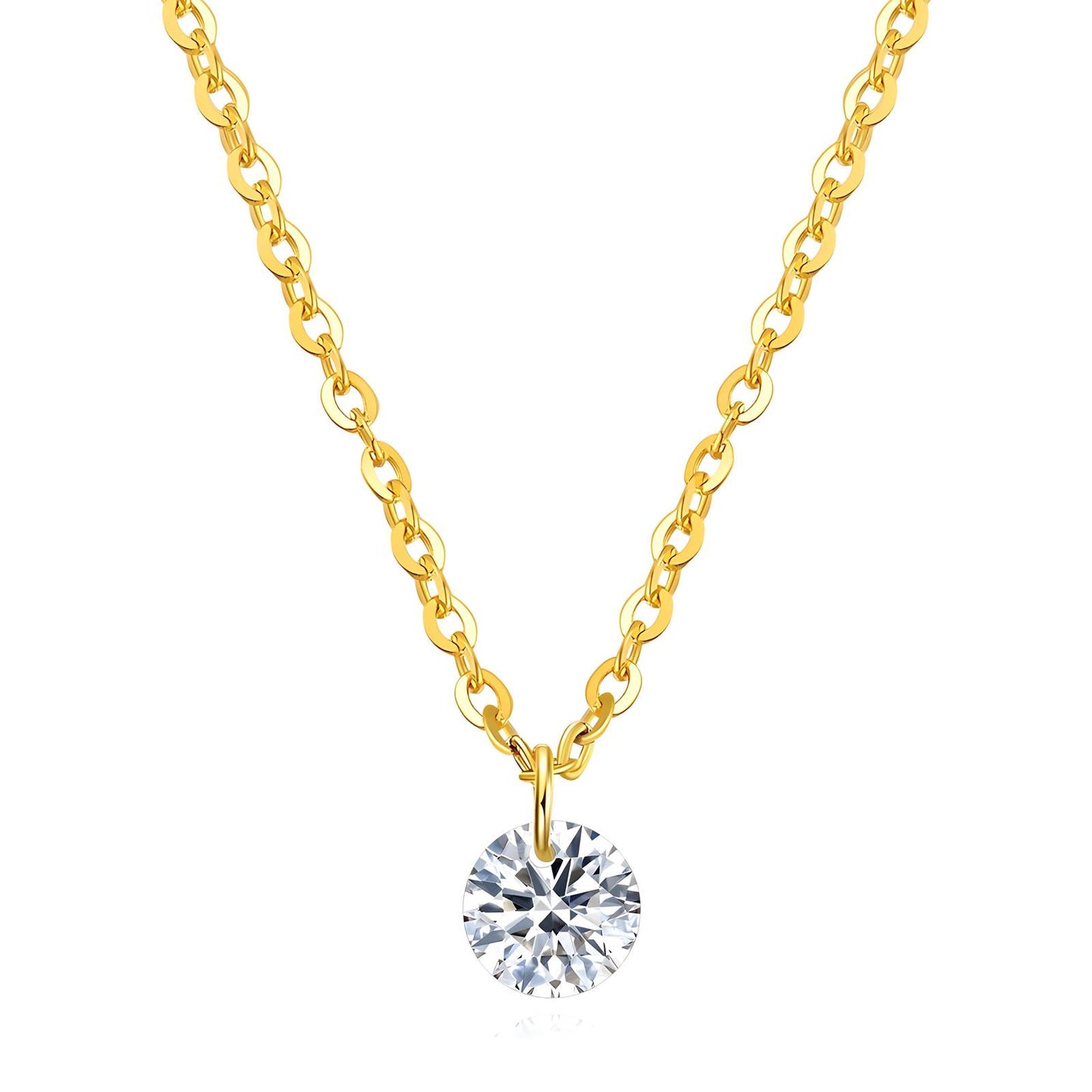18K gold plated Stainless steel necklace