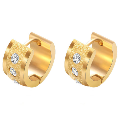 18K gold plated Stainless steel earrings