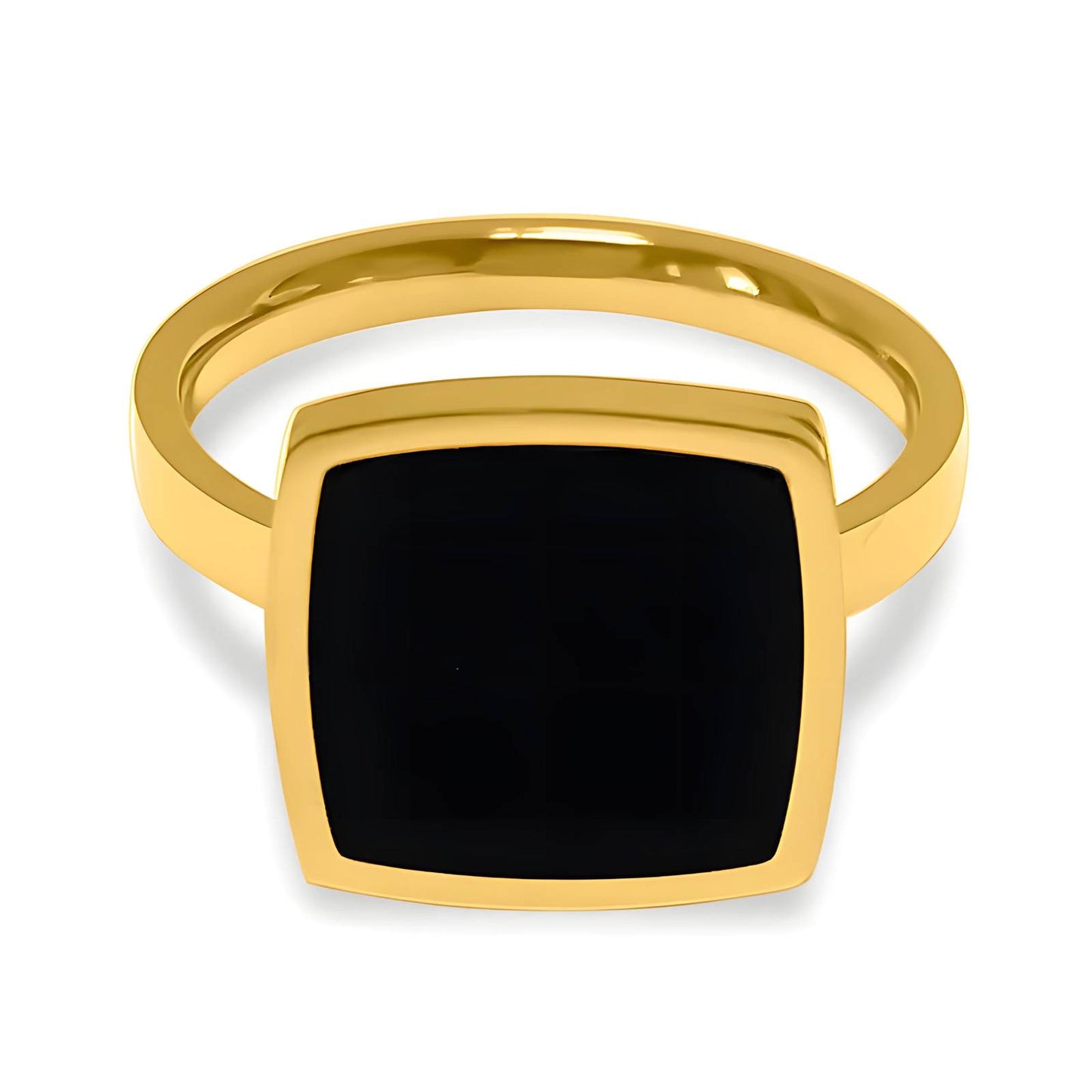 18K gold plated Stainless steel finger ring