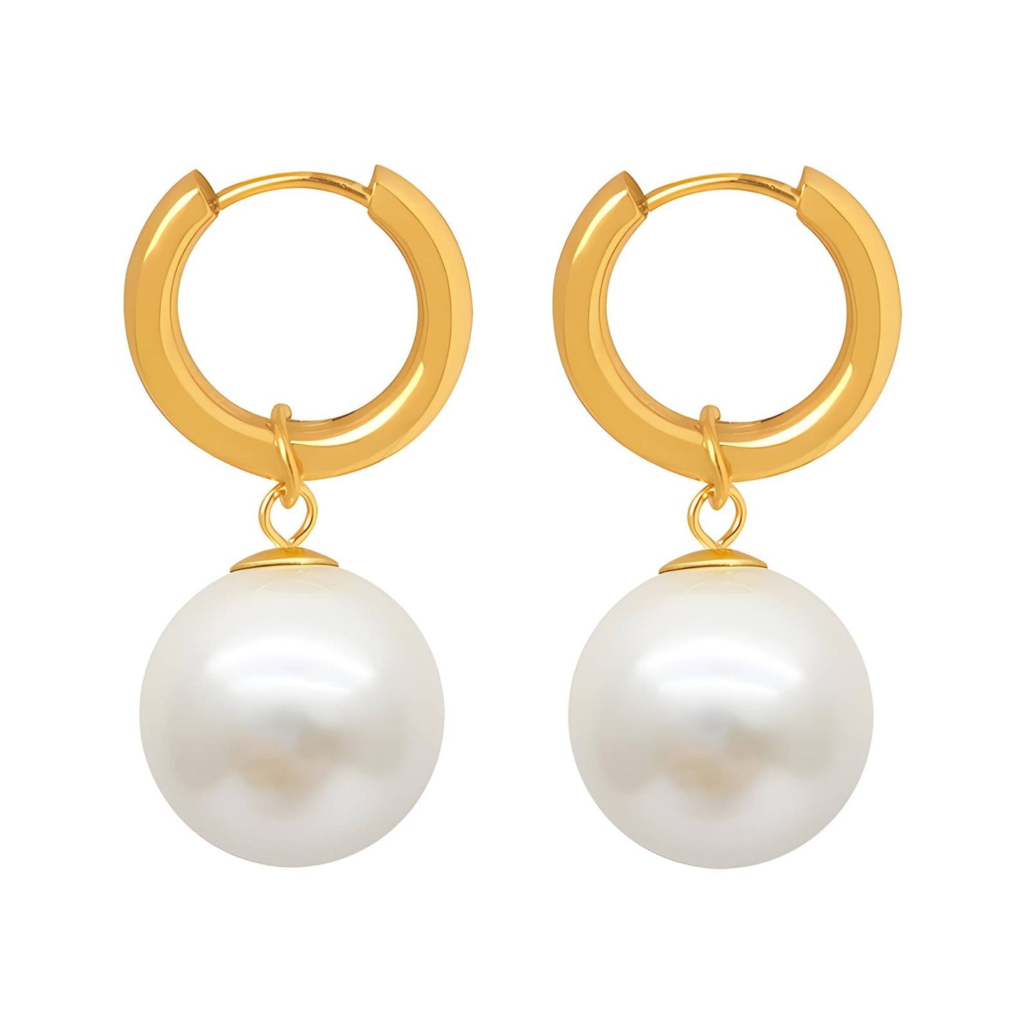 18K gold plated Stainless steel earrings