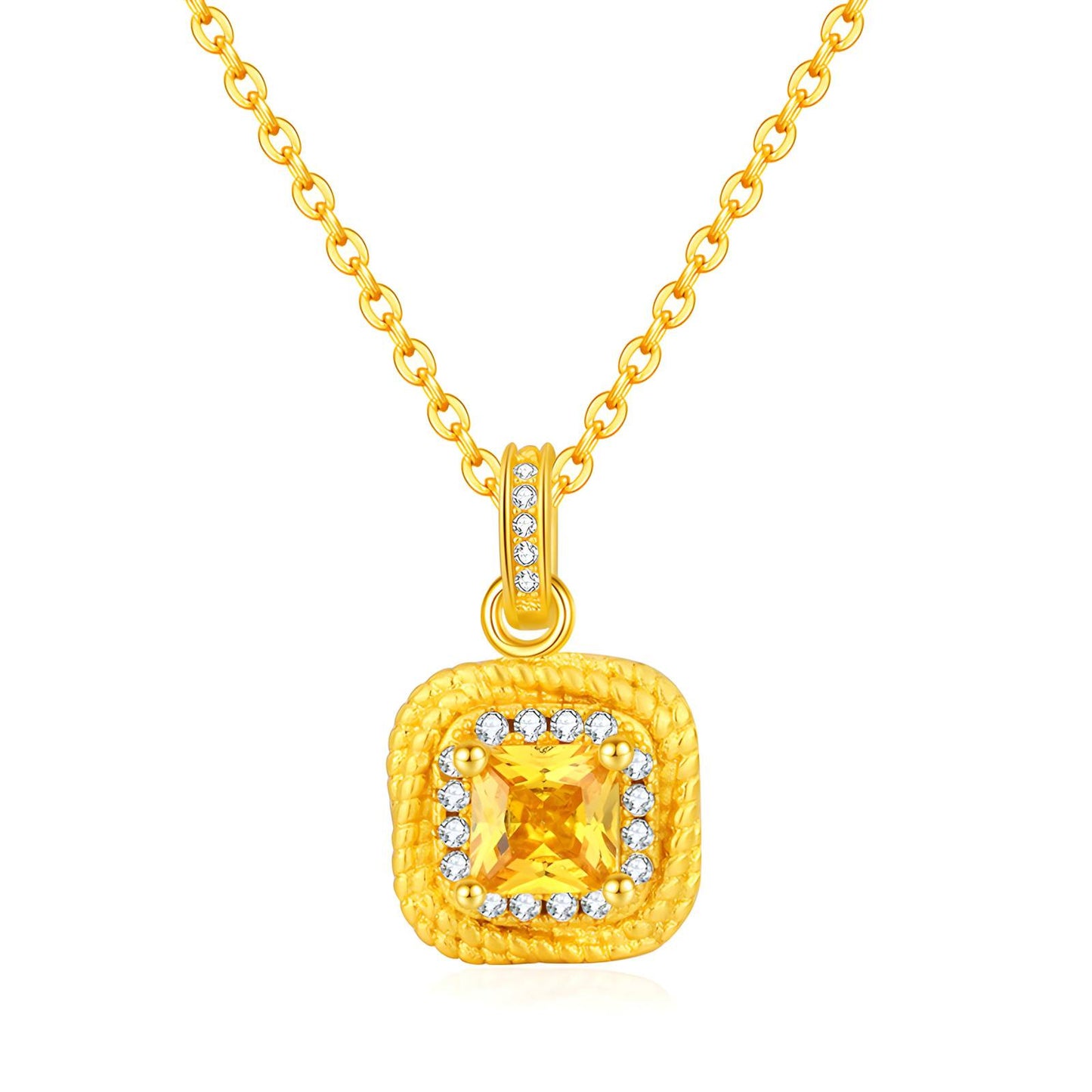 18K gold plated Stainless steel necklace