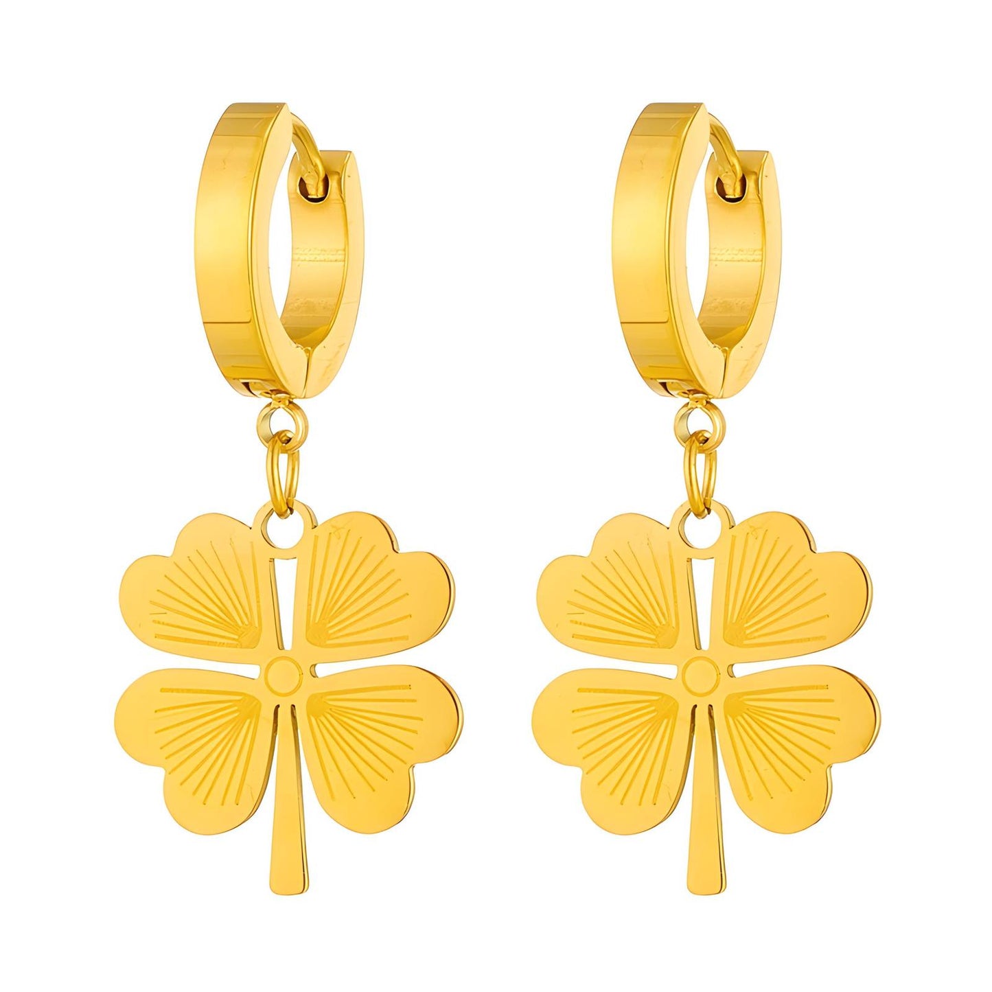 18K gold plated Stainless steel earrings