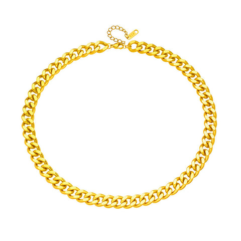 18K gold plated Stainless steel necklace