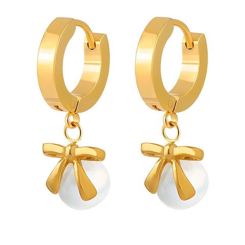 18K gold plated Stainless steel earrings