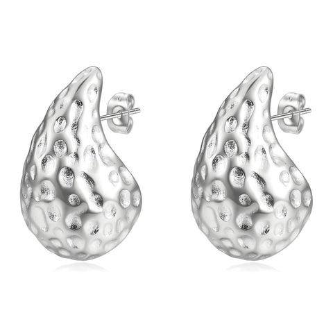 Stainless steel Teardrops earrings