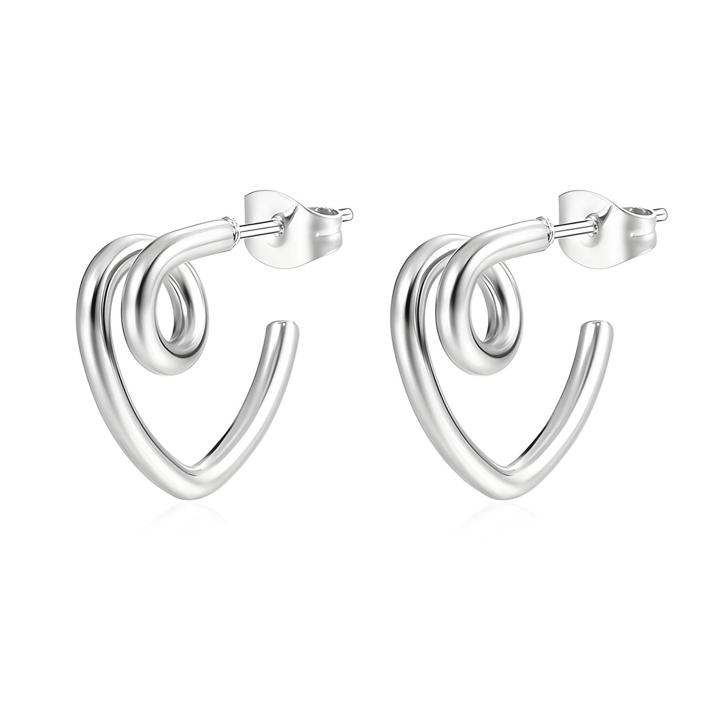 Stainless steel earrings