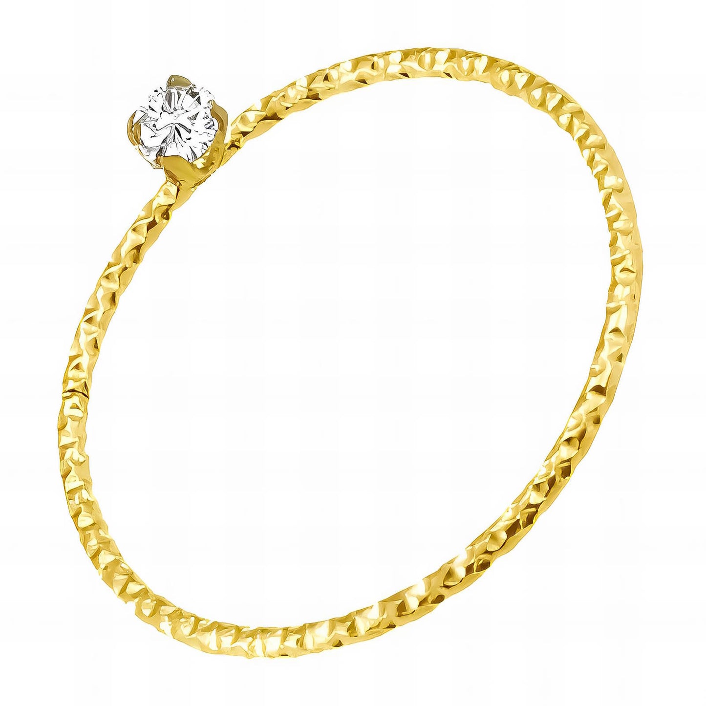 18K gold plated Stainless steel finger ring