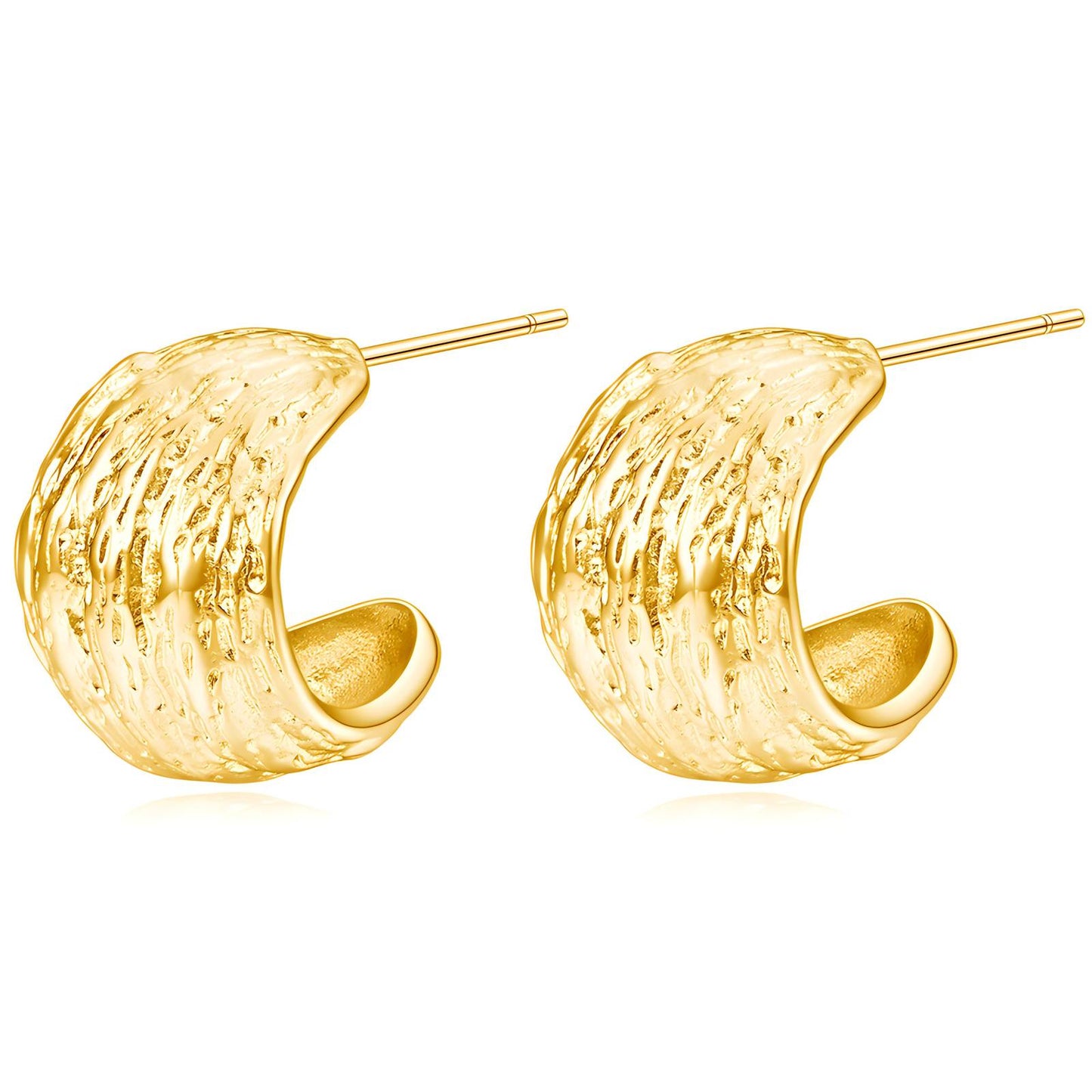 18K gold plated Stainless steel earrings