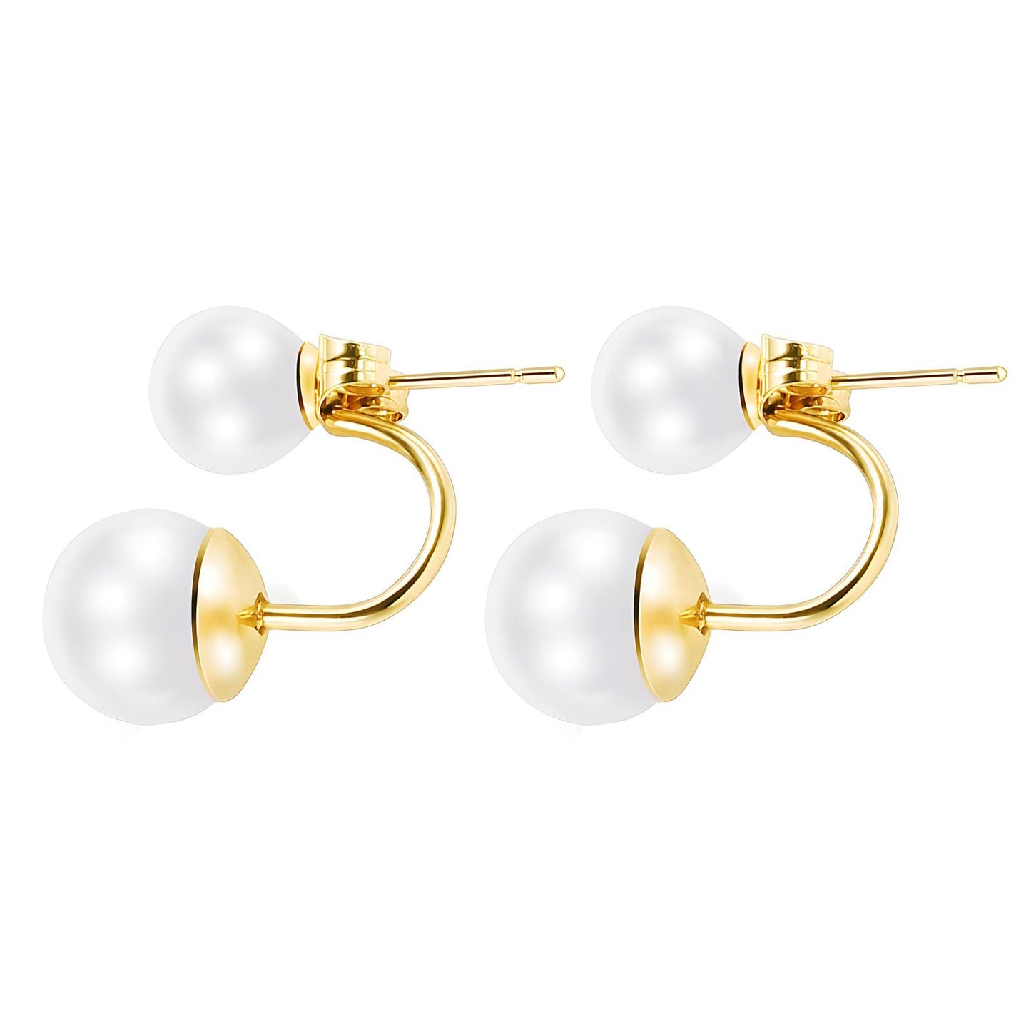 18K gold plated Stainless steel earrings