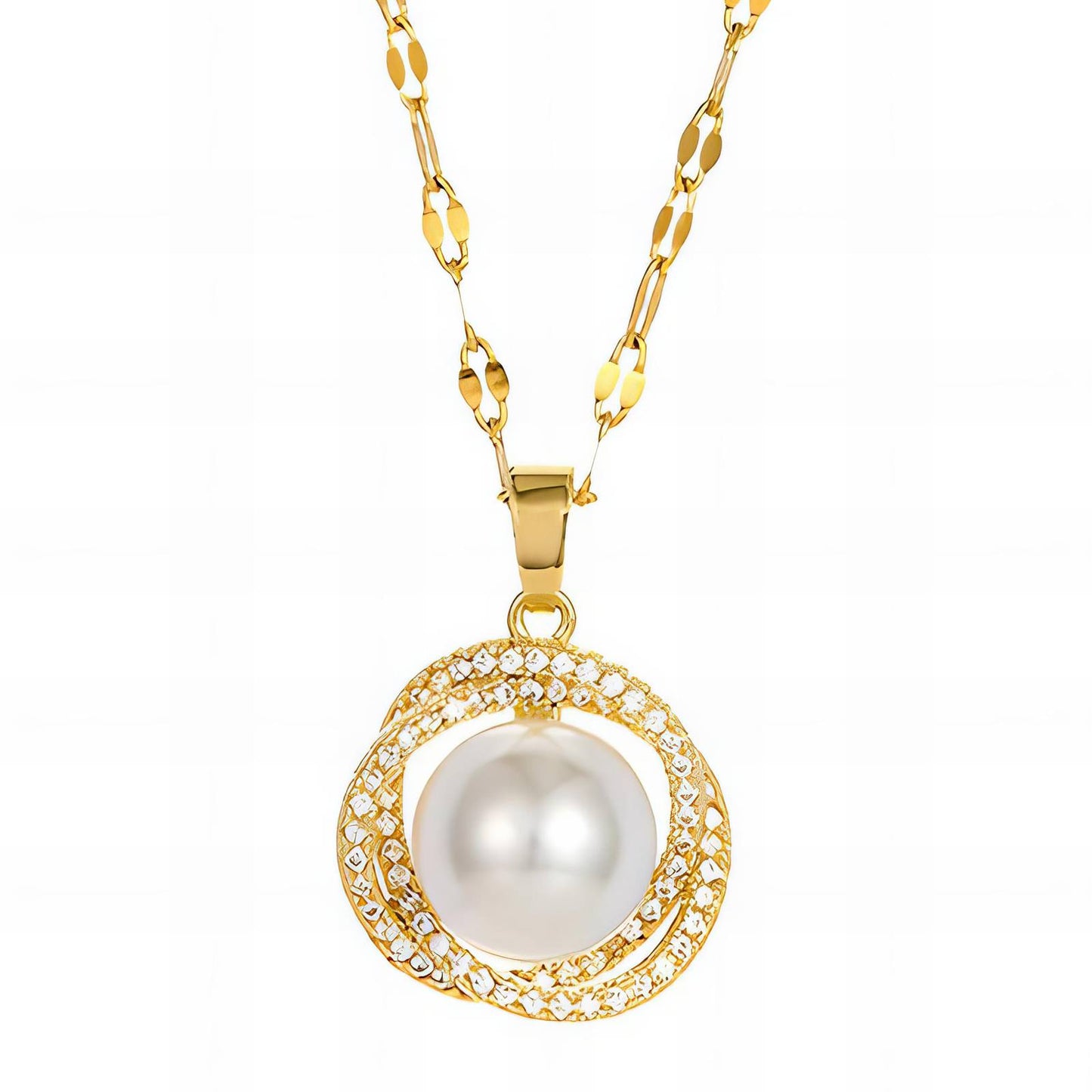 18K gold plated Stainless steel necklace