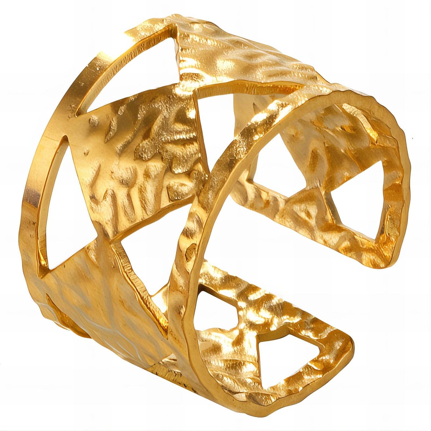 18K gold plated Stainless steel finger ring