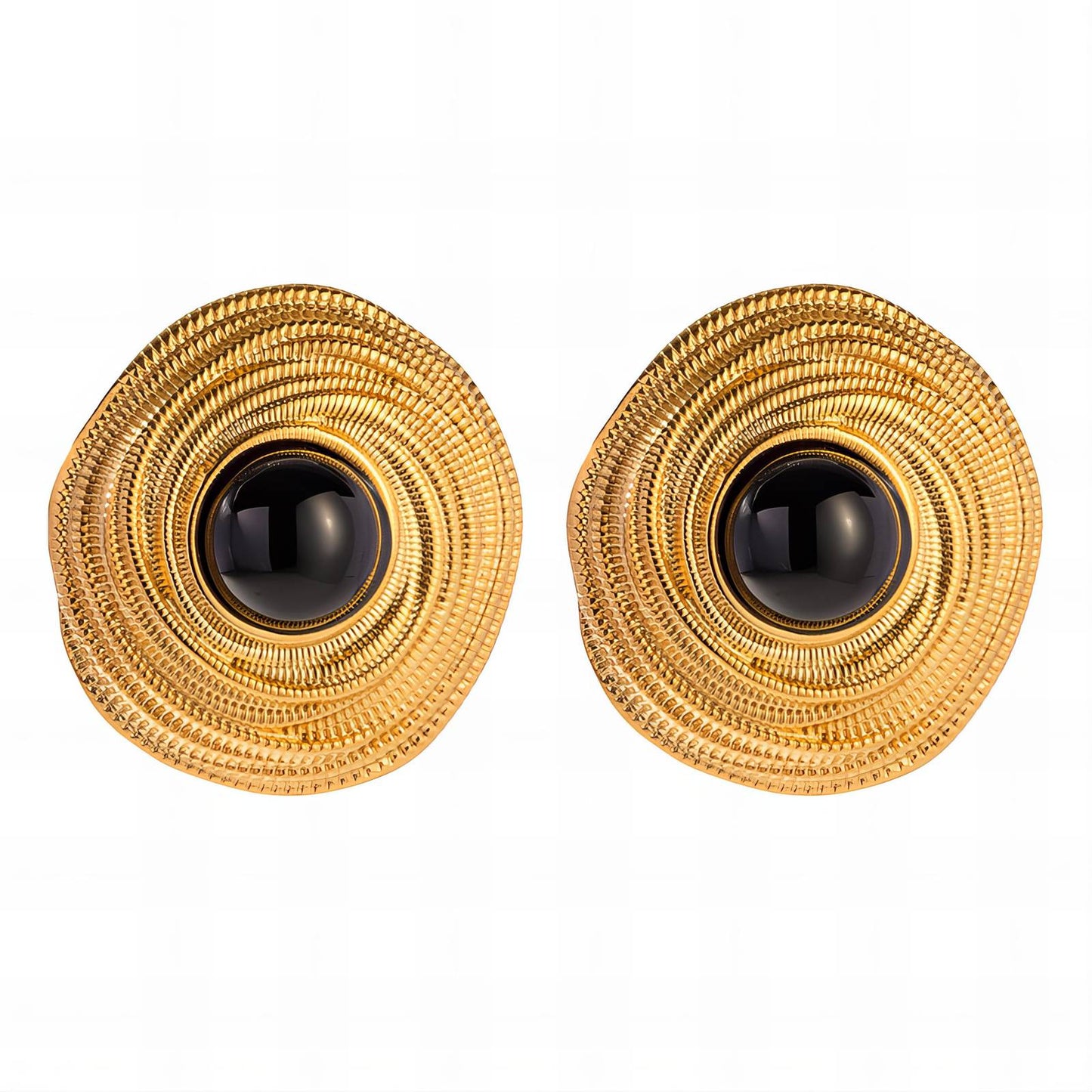 18K gold plated Stainless steel earrings