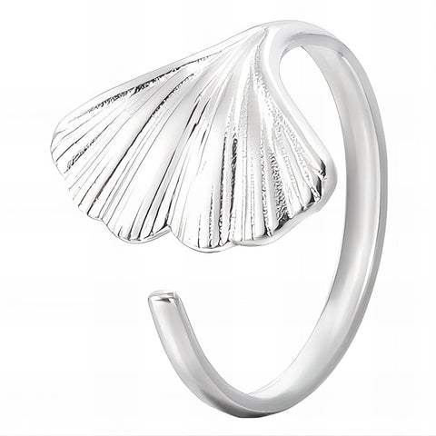 Stainless steel Seashells finger ring