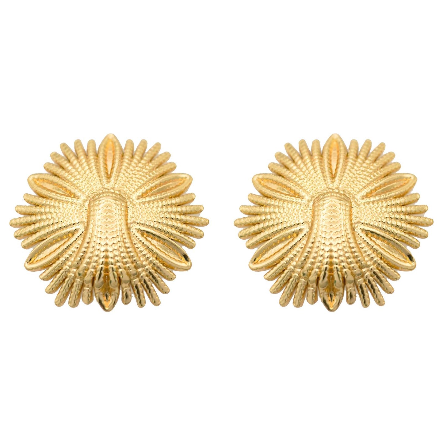 18K gold plated Stainless steel earrings