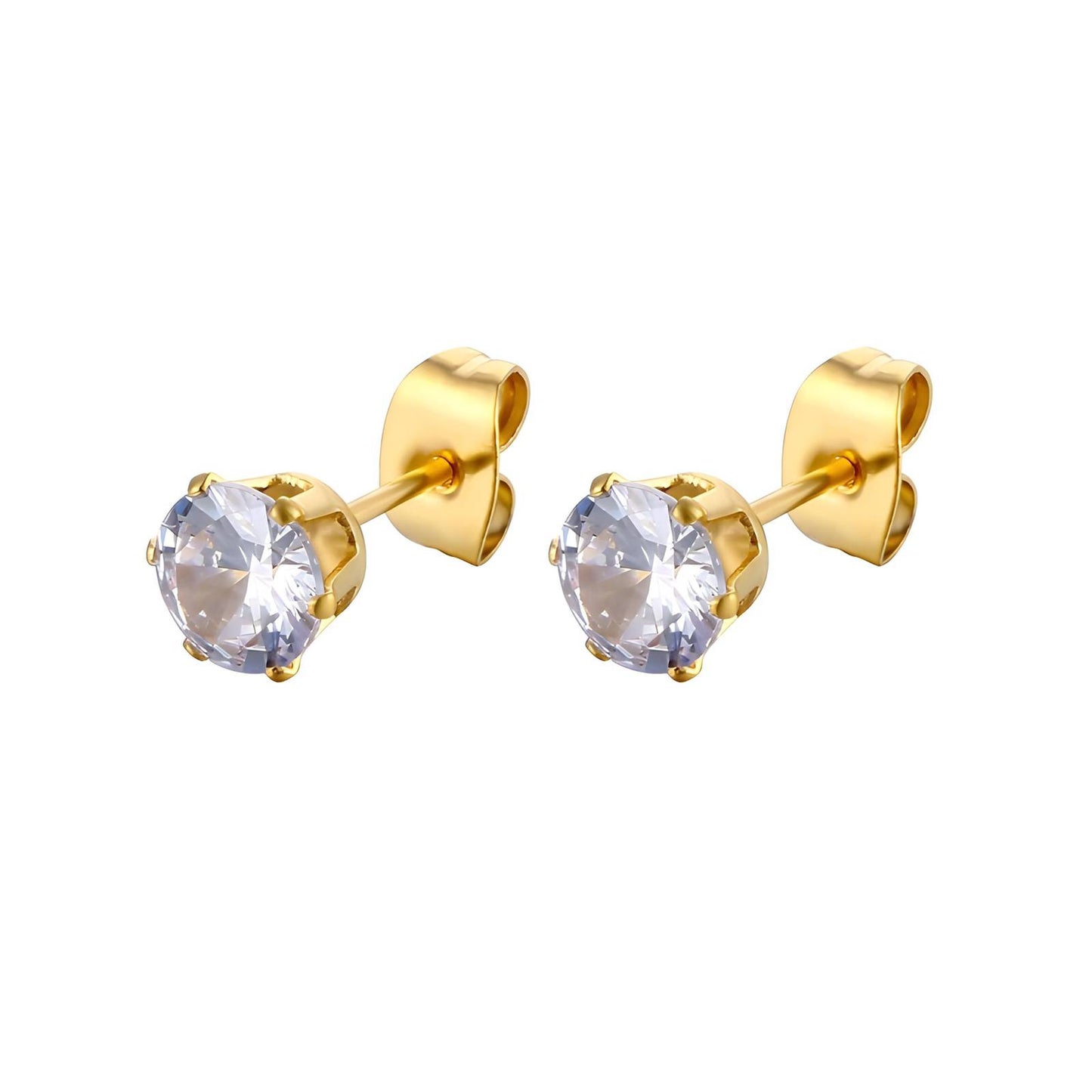 18K gold plated Stainless steel earrings