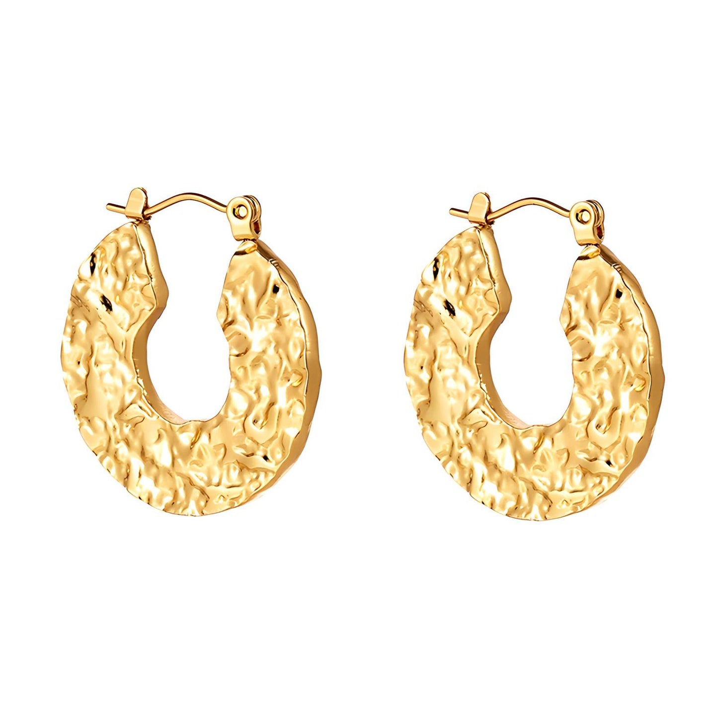 18K gold plated Stainless steel earrings