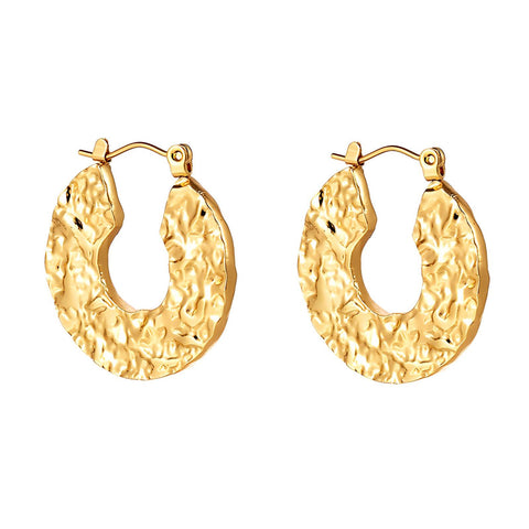 18K gold plated Stainless steel earrings