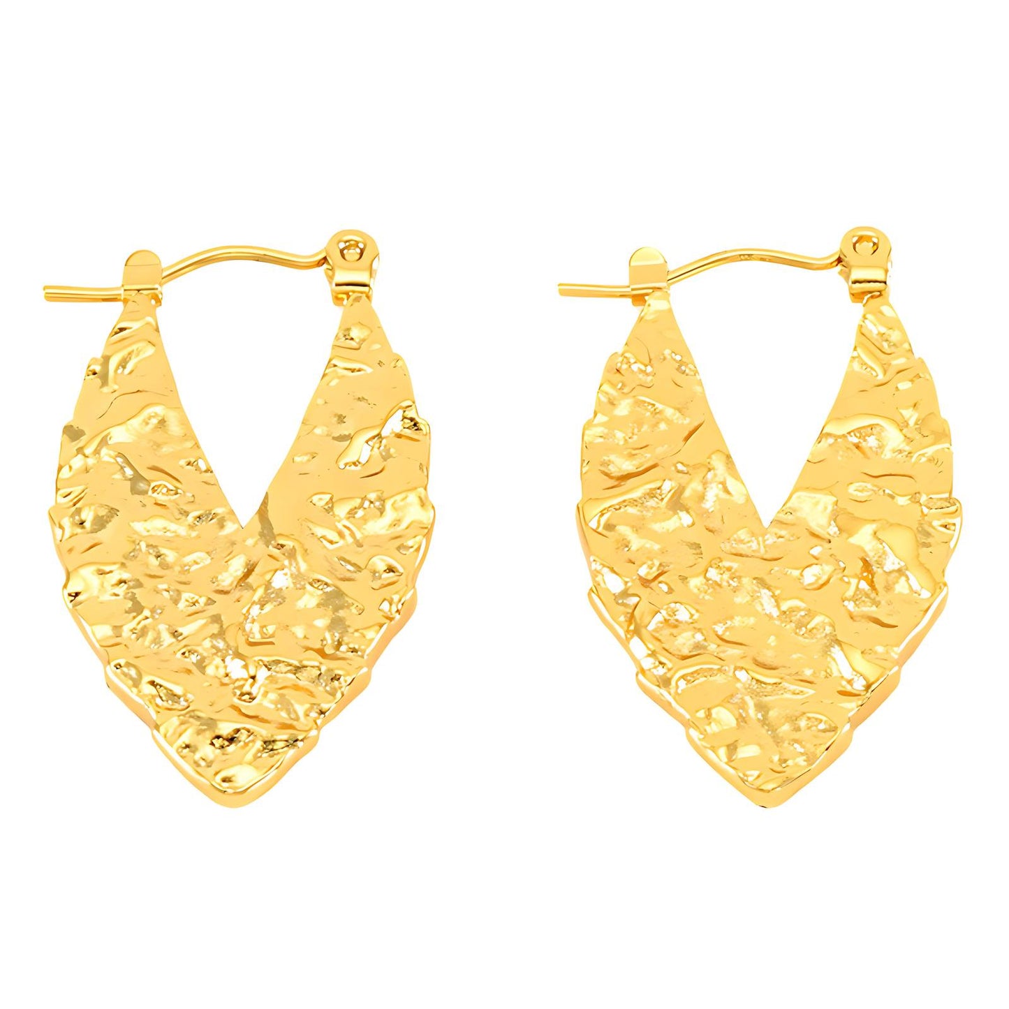 18K gold plated Stainless steel earrings