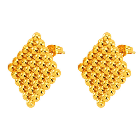 18K gold plated Stainless steel earrings