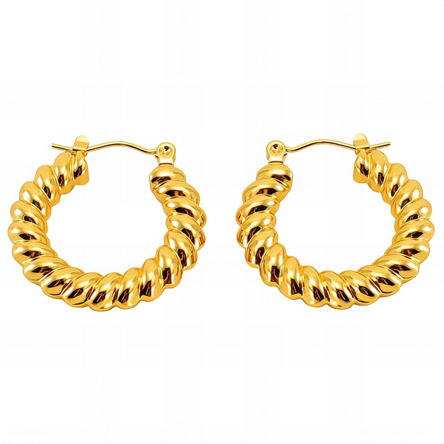 18K gold plated Stainless steel earrings