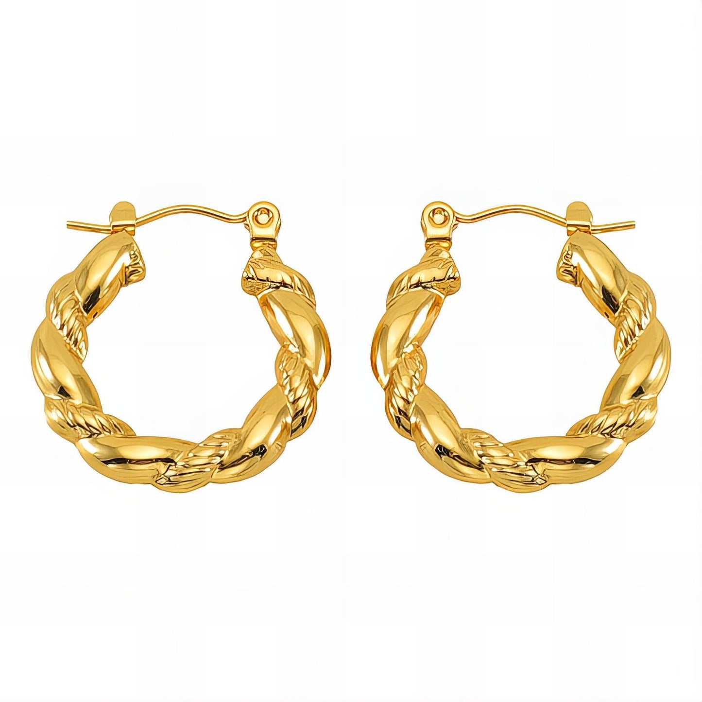 18K gold plated Stainless steel earrings
