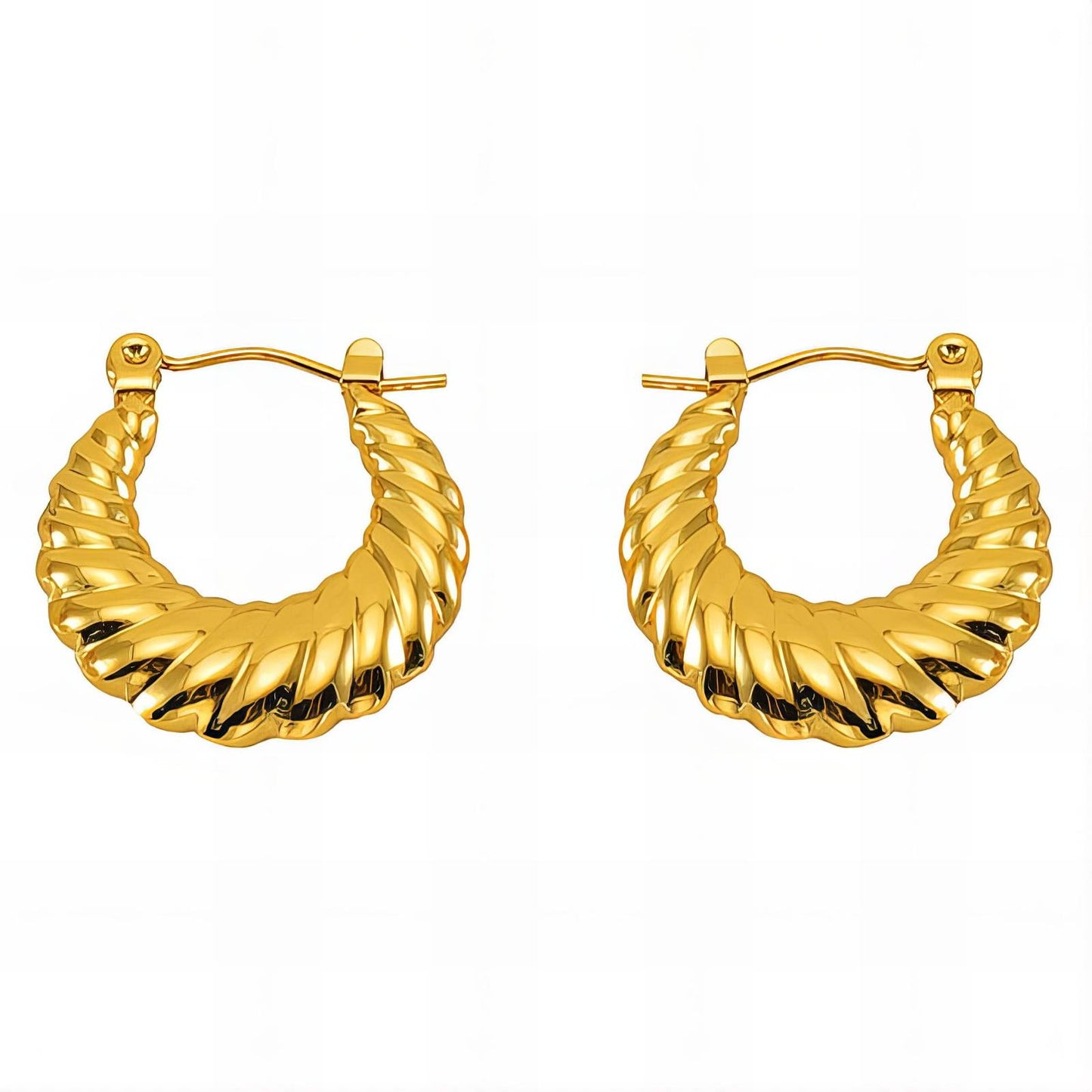 18K gold plated Stainless steel earrings