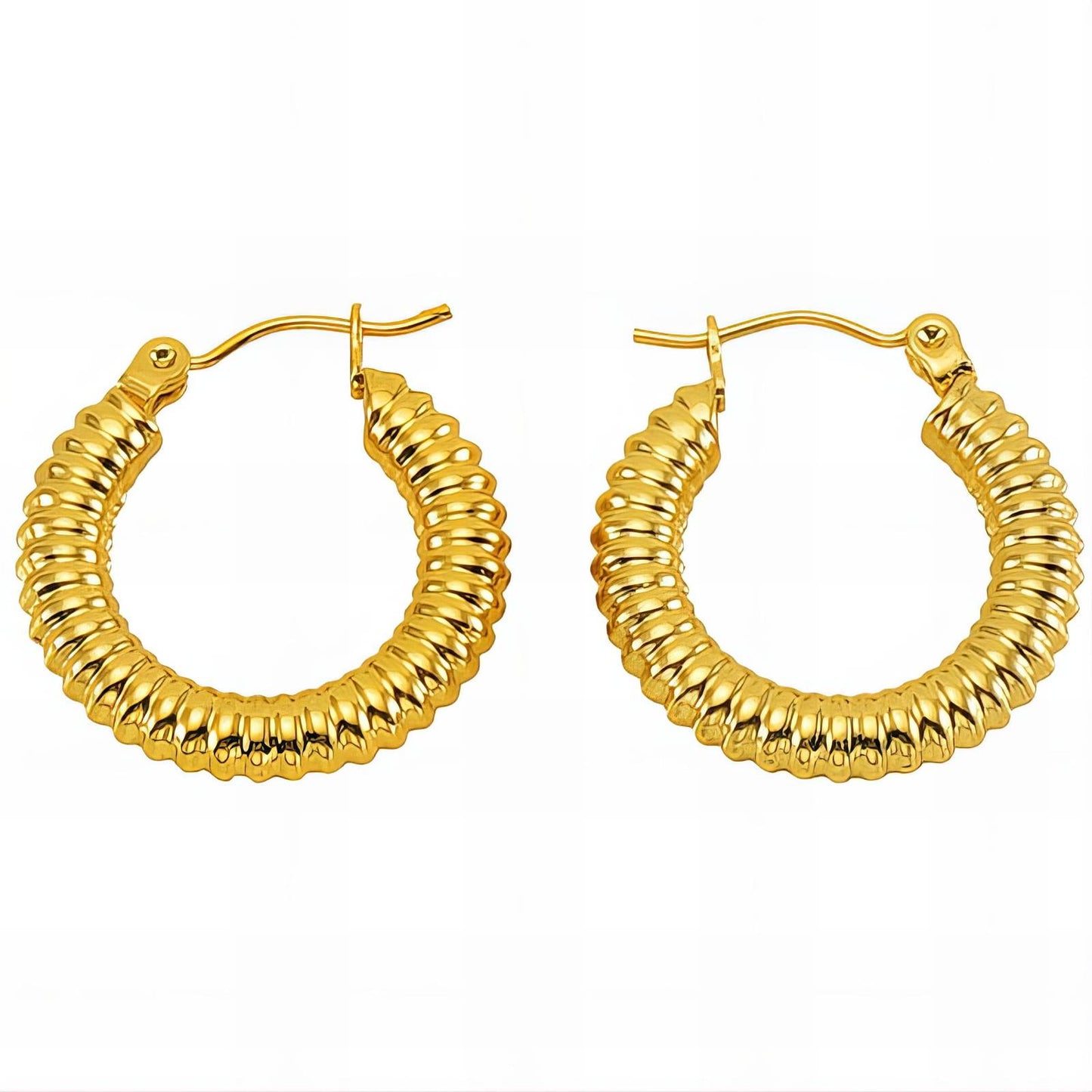 18K gold plated Stainless steel earrings