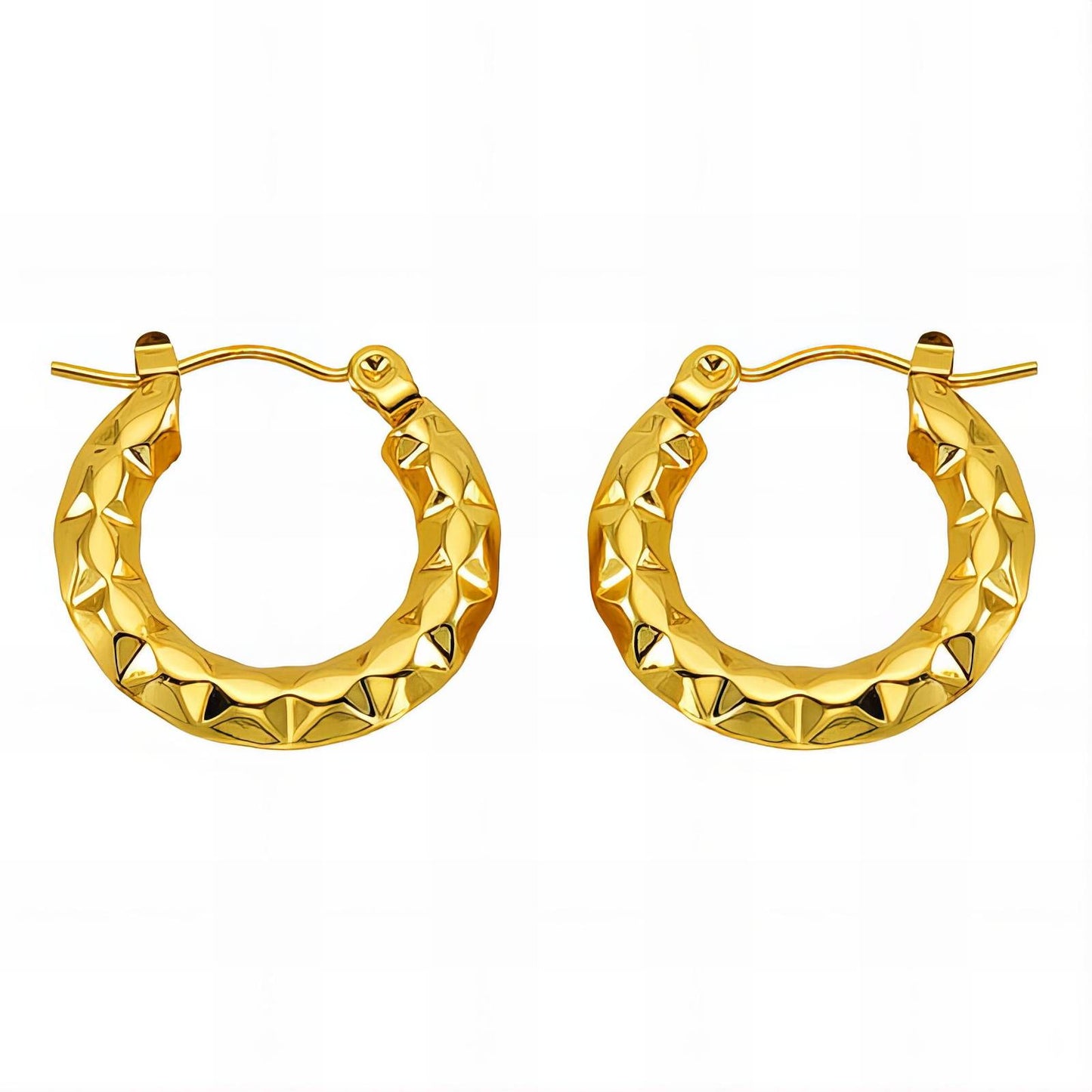 18K gold plated Stainless steel earrings