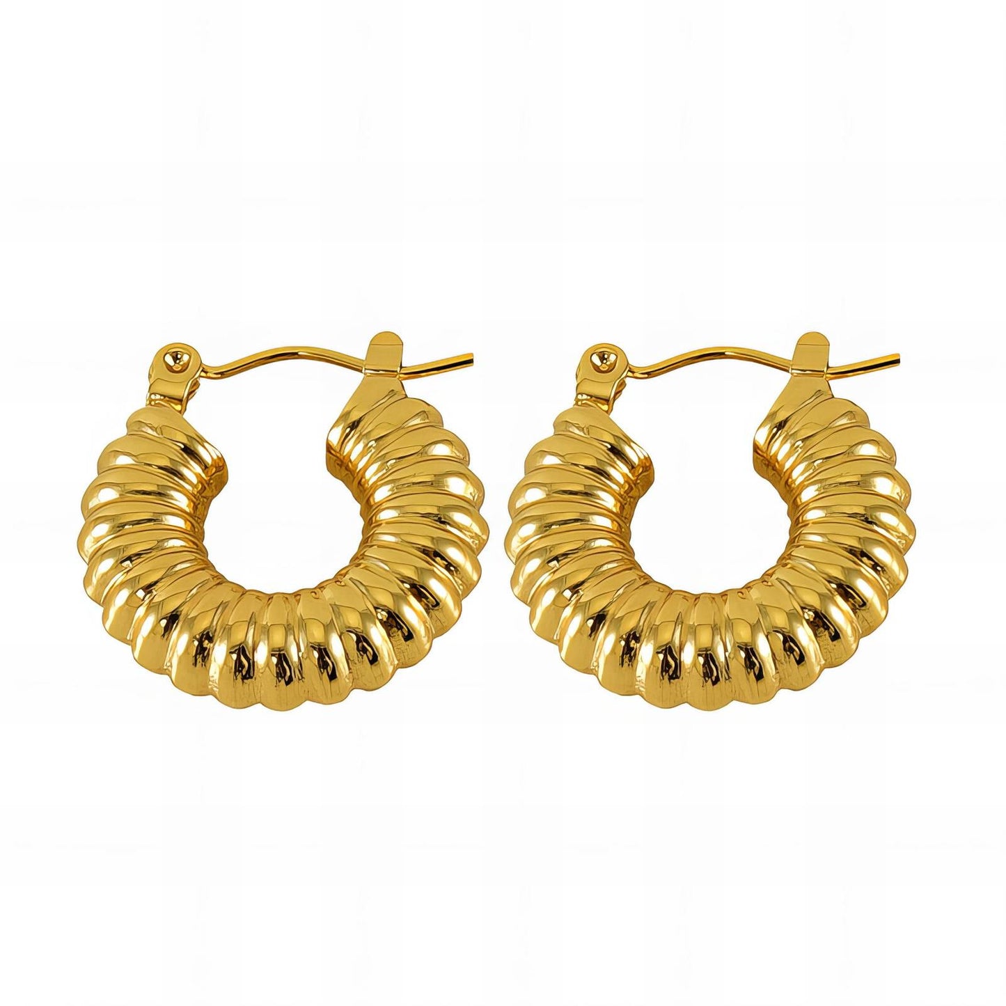 18K gold plated Stainless steel earrings