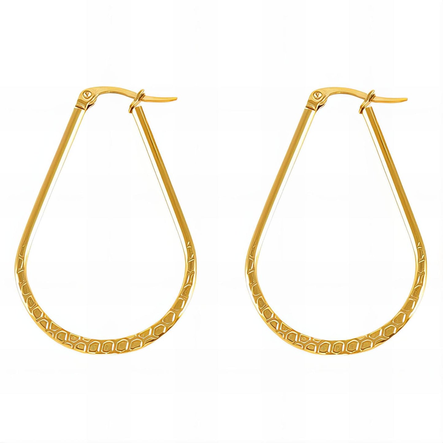 18K gold plated Stainless steel earrings