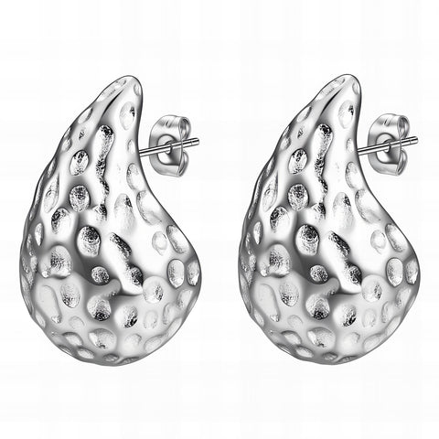 Stainless steel Teardrops earrings