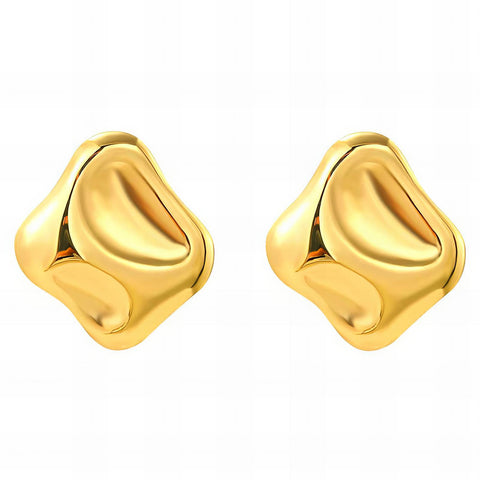 18K gold plated Stainless steel earrings