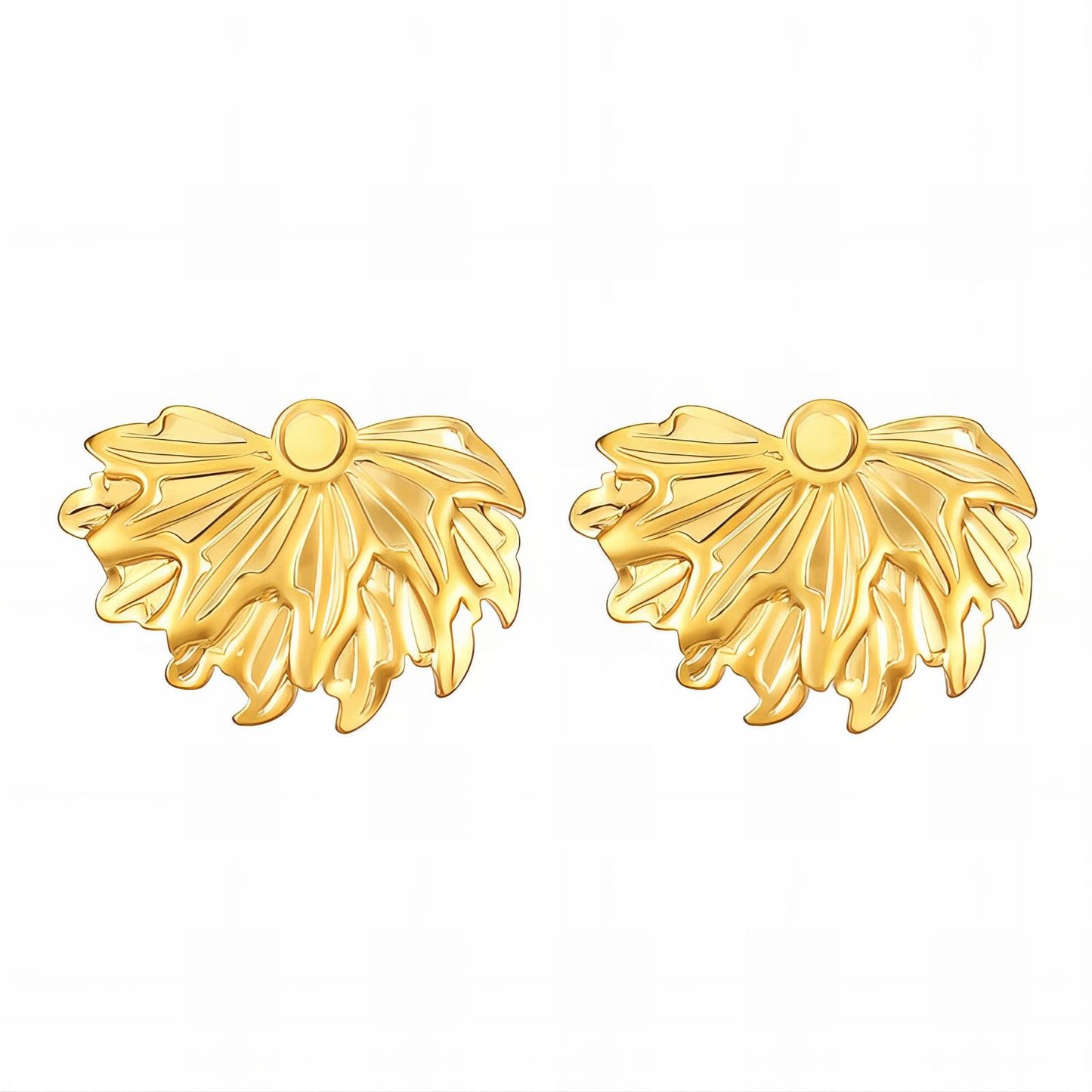 18K gold plated Stainless steel earrings