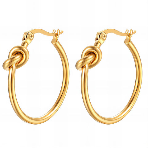 18K gold plated Stainless steel earrings