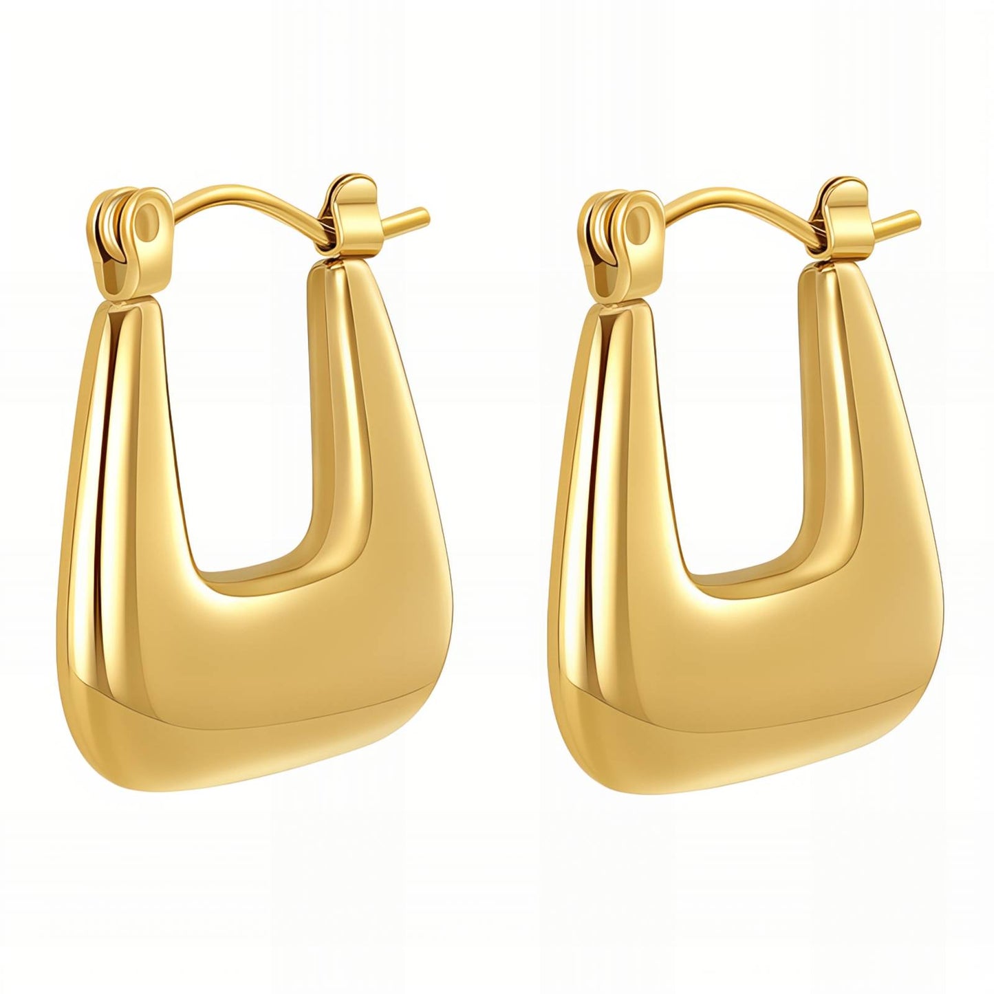 18K gold plated Stainless steel earrings