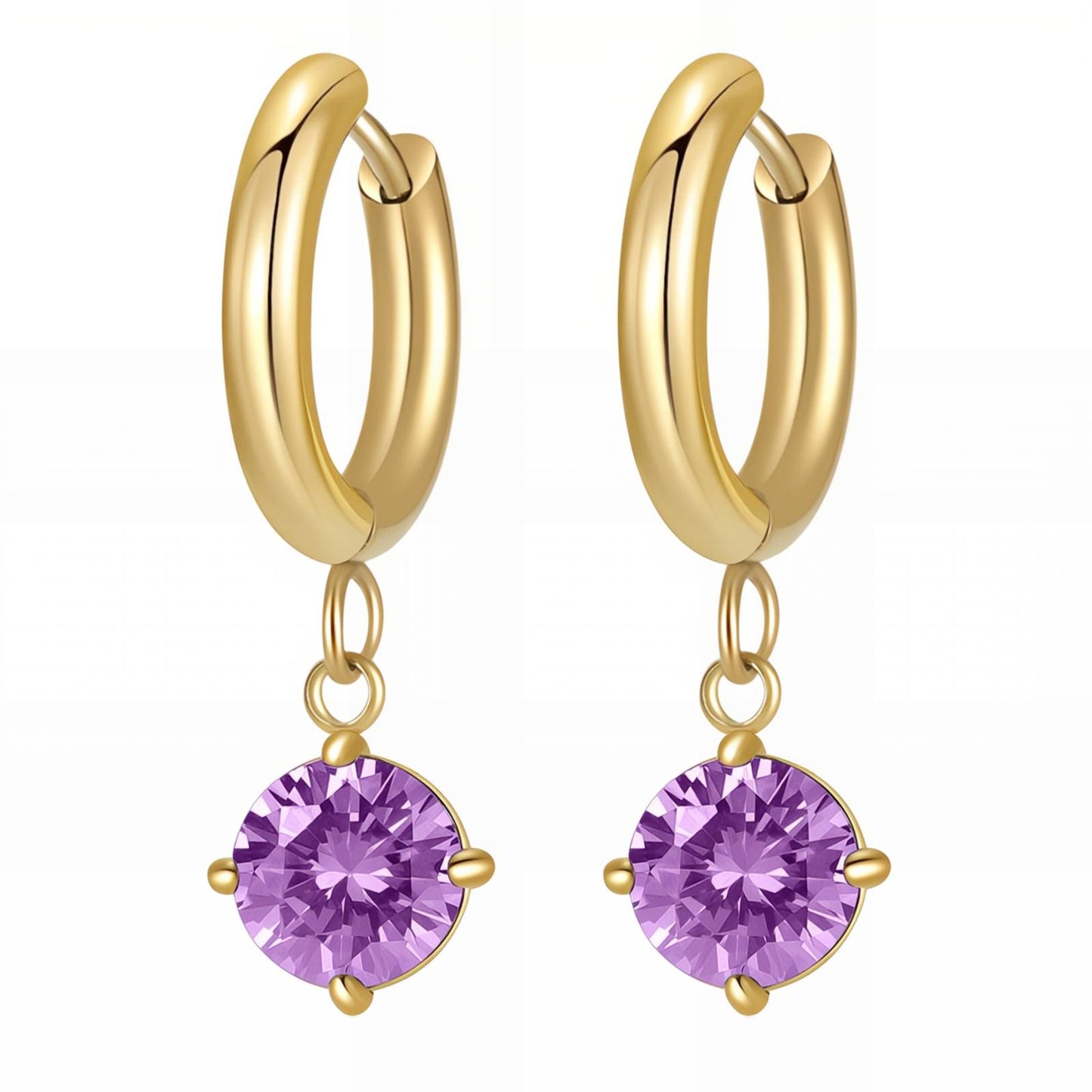 18K gold plated Stainless steel earrings