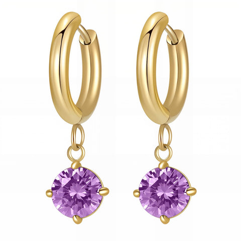 18K gold plated Stainless steel earrings