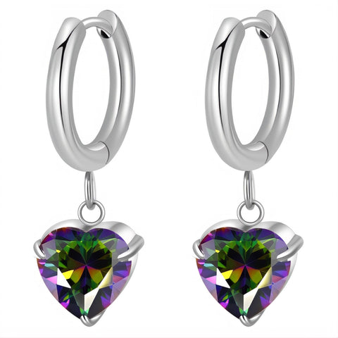 Stainless steel Heart earrings