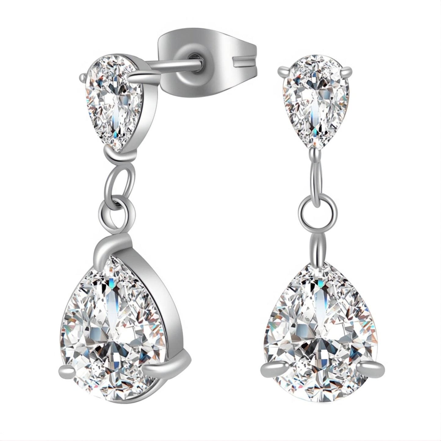 Stainless steel earrings